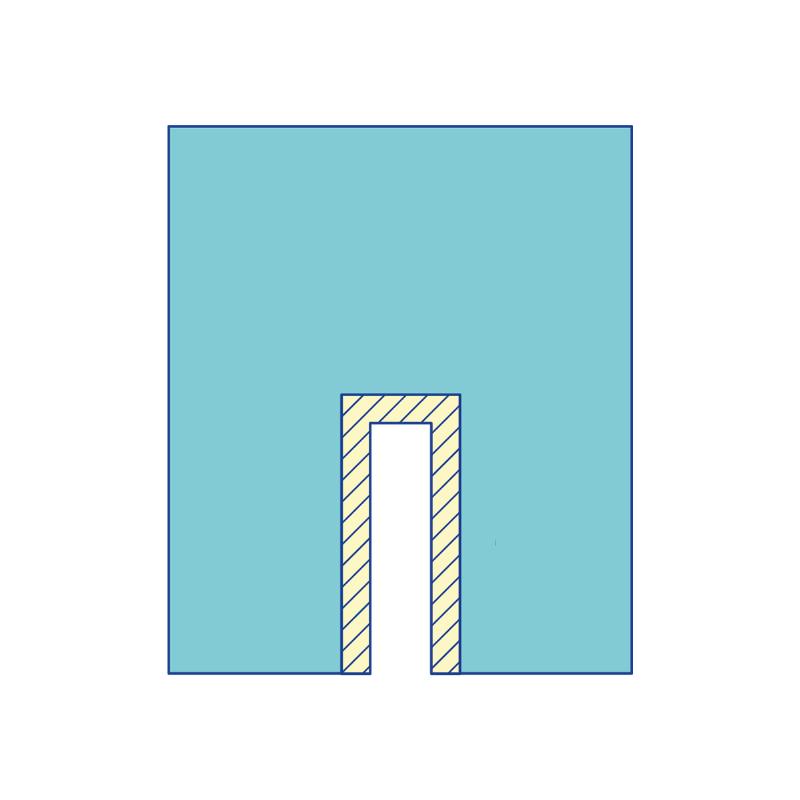 Покриття операційне 260Х160 см для ортопедії №1 Taipan-Pharm стерильне СМС-35 гр/м2